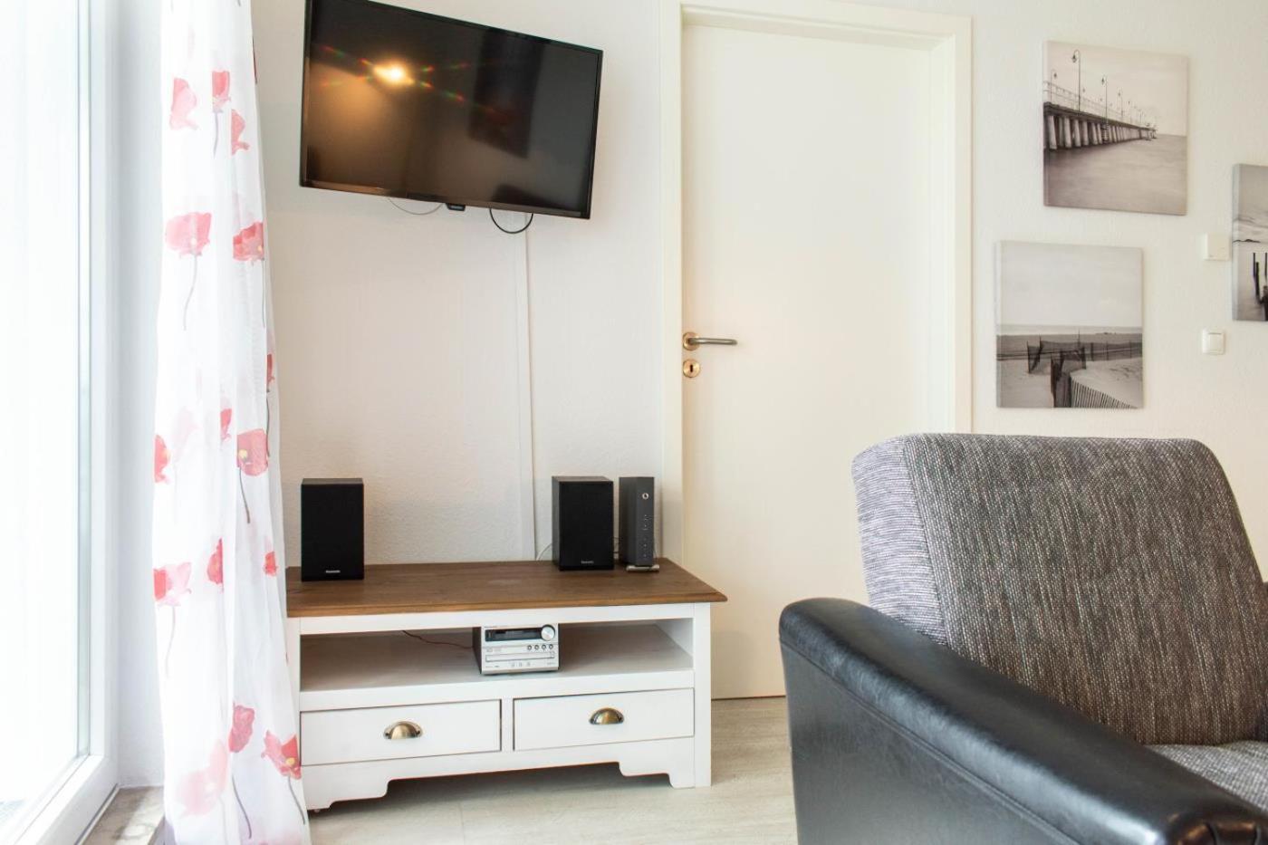 Ferienwohnung Strandvilla Augustusbad 14 沙博伊茨 外观 照片