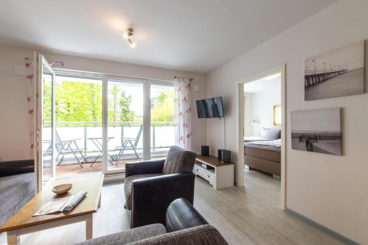 Ferienwohnung Strandvilla Augustusbad 14 沙博伊茨 外观 照片