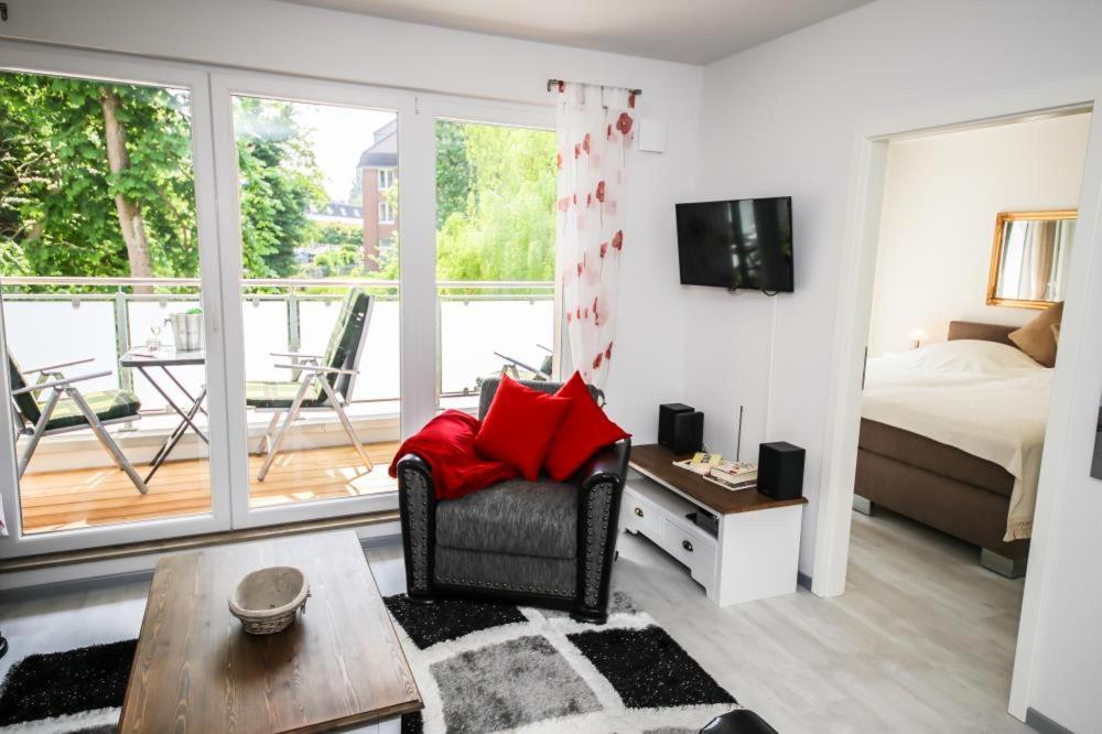 Ferienwohnung Strandvilla Augustusbad 14 沙博伊茨 外观 照片